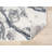 Paris Collection Abstract Cream/Blue Rug-927525189