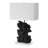 Delince Black Stone Table Lamp