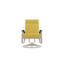 Chaise de patio pivotante avec coussins Askar-26021661-26030305-26030315