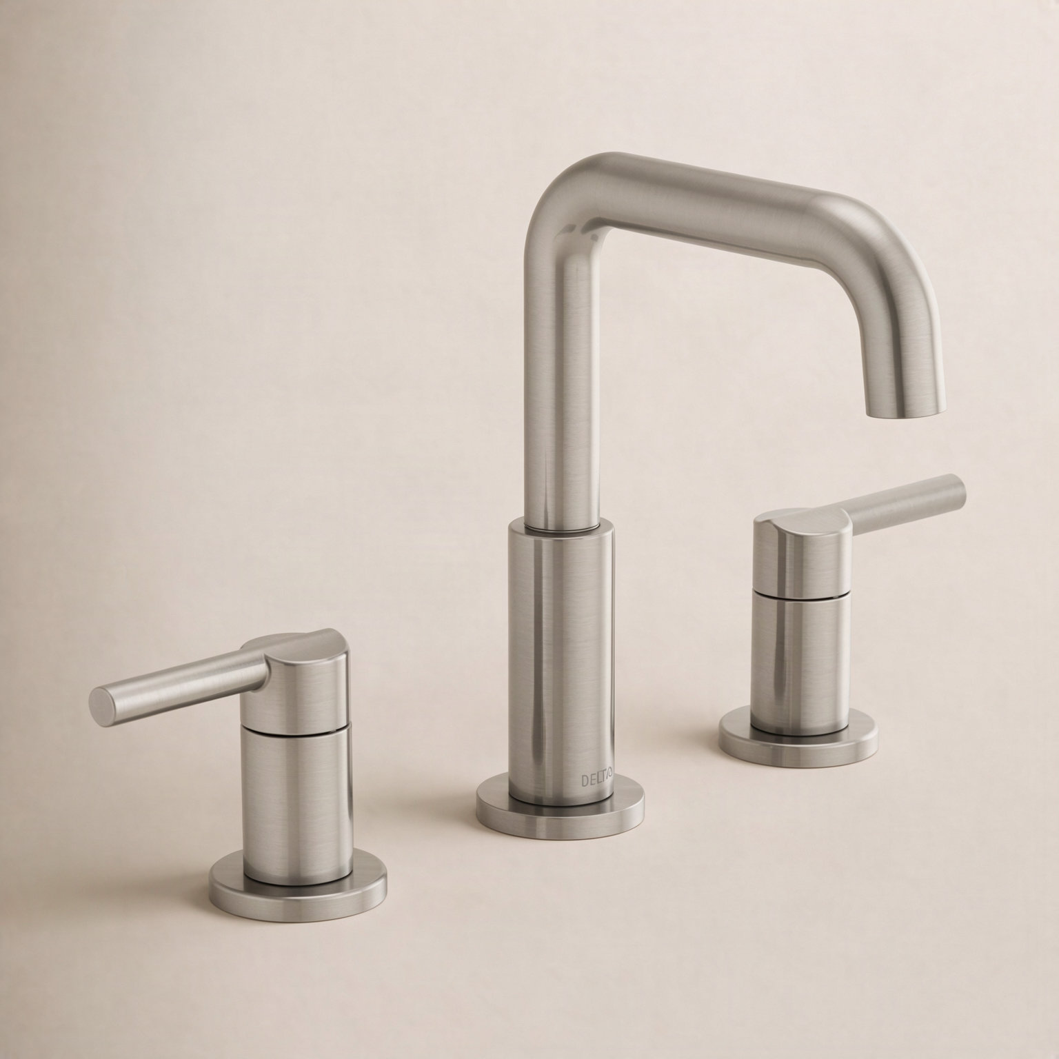 Nicoli Widespread Bathroom Faucet, Stainless
