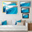 Luxury Turquoise Marble River IV - on-325214037-325214034