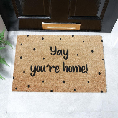 Beedle Non-Slip Outdoor Doormat