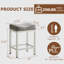 Tabourets de bar à hauteur de comptoir de 24 po, tabourets de selle de comptoir de cuisine pour pub, bar, salle à manger-1781630826-1810642841