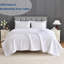 Couverture gaufrée en coton avec bordure en satin de coton-101272358-101272357