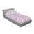 Aubergine / motif floral lavande pâle est en rupture de stock