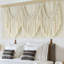 Très grande décoration murale en macramé l 75 po x L 35 po