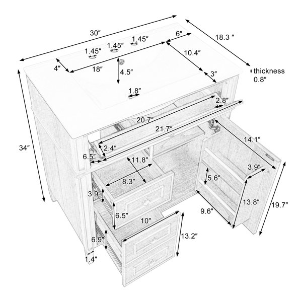 Dimensions du produit