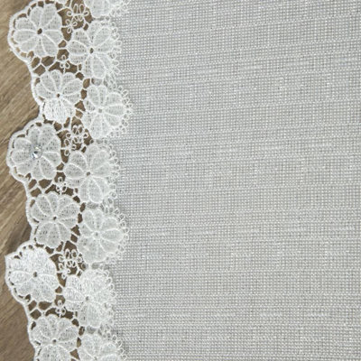 Sophie Tablecloth 80X80 Cm Silver