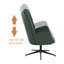 Mercury Row Charton Cotton and Velvet Task Chair