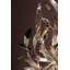 Graffiti 1-Light Silver and Polished Stainless Flush Mount