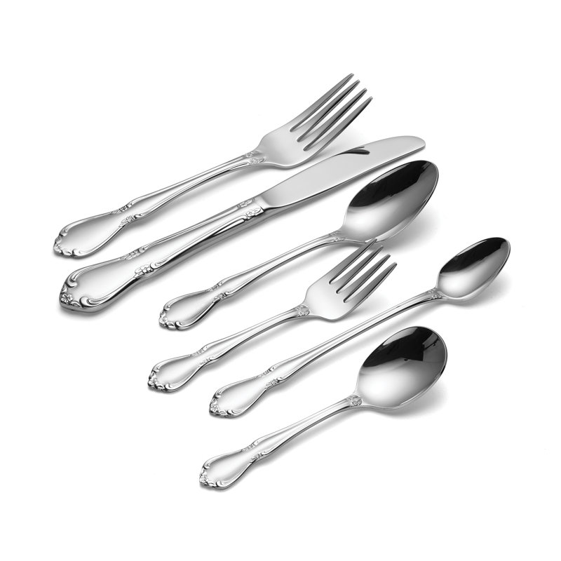 Chateau 6 Piece Child Progress Flatware Set