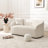 68" Wide Modern Boucle Upholstered Loveseat Sofa-1422742924