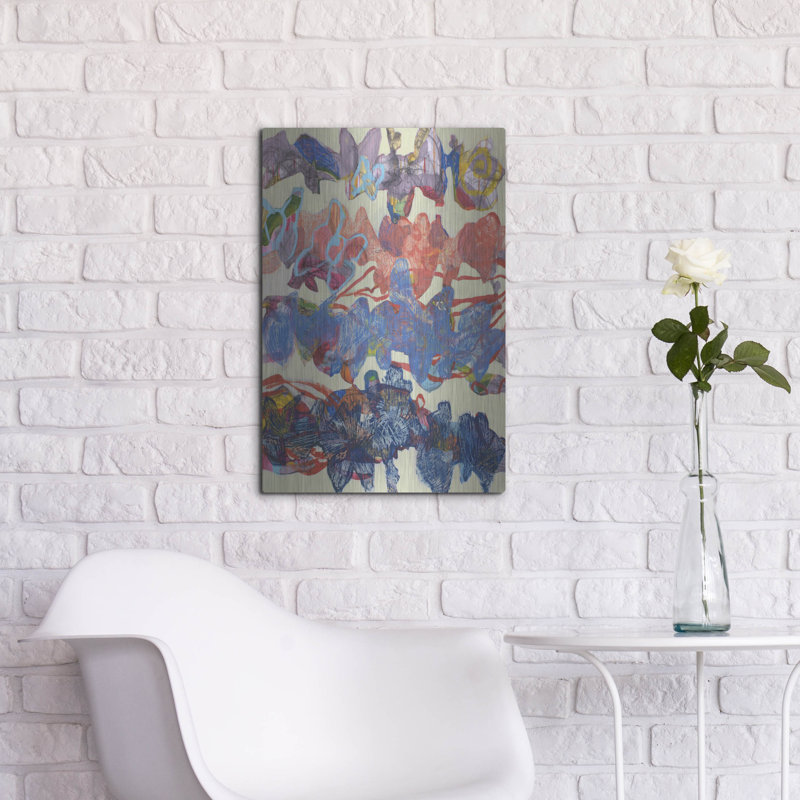 «Flurina» par Sofie Siegmann, Wrought Studio ™, art mural en métal, H 24 po x l 16 po