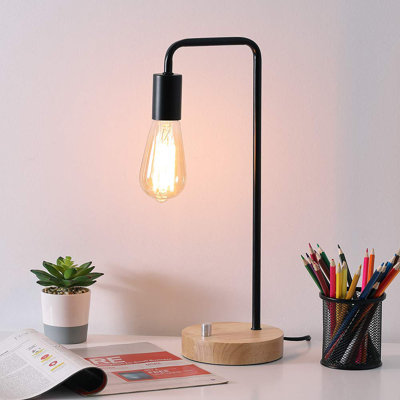 Catalinas Wood Desk Lamp