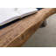 Solid Wood Top Metal Base Dining Table-64126000-64126004-64125996