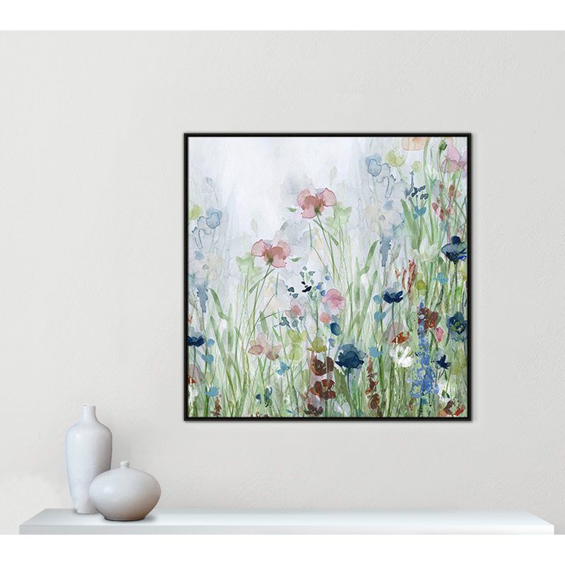 Collection «Wildflower Meadow» par Carol Robinson, Espresso, H 46,5 po x l 46,5 po x P 2 po