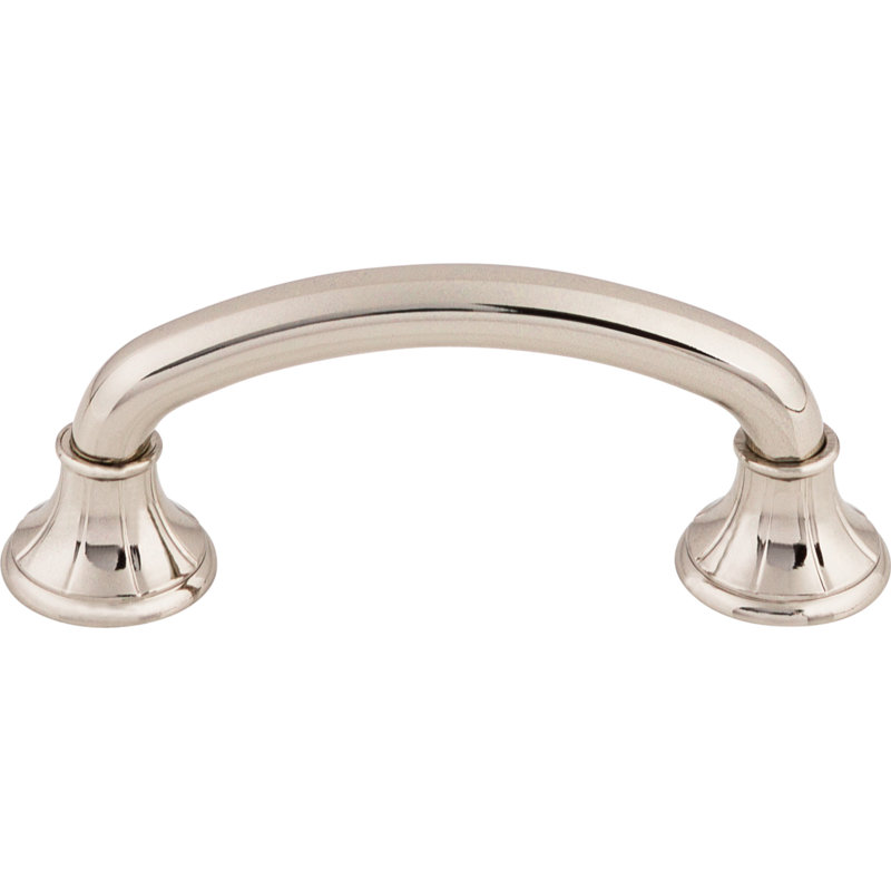 Lund 4" Center to Center Bar pull, Polished Nickel, 3" Center to Center
