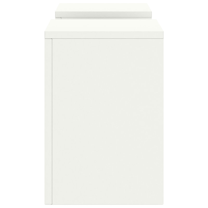 Plant Stand, 35cm H x 24cm W x 24cm D, White