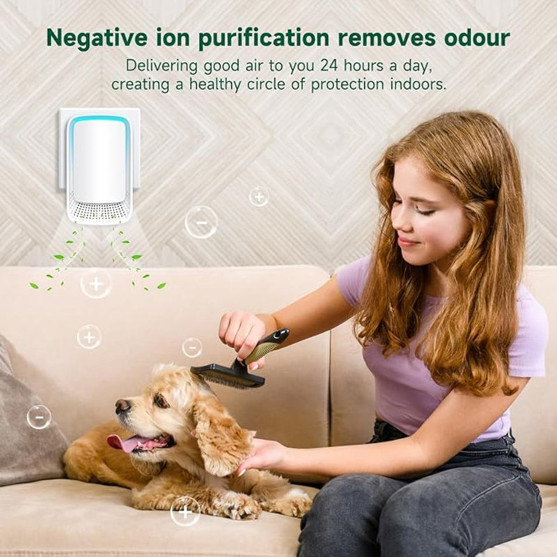 Air Purifier (3 Pack) Negative Air Ionizer For Home Use,Filterless Mobile Air Ionizer,Negative Ion Deodorization,Mini Air Purifier For Home,Office,Pets,Smokers,Toilet,Bathroom