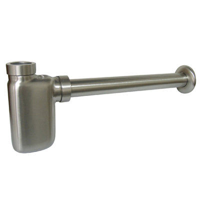 Modern Bottle Trap Brass Round Siphon