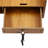Solid Wood Desk Organizer Set Computer Monitor Stand with Lockable Drawer