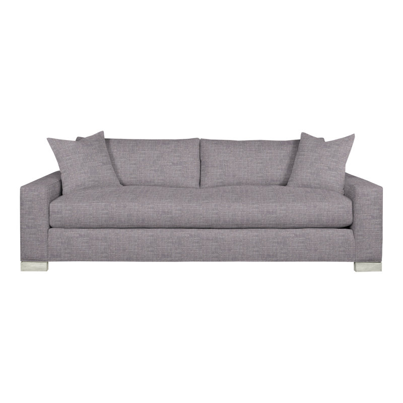 Canapé-lit 83,5 po Claremont, Chenille nomade ardoise Crypton®, Wrenn