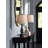 Ensemble de lampes de table noires 25 po Abbigal