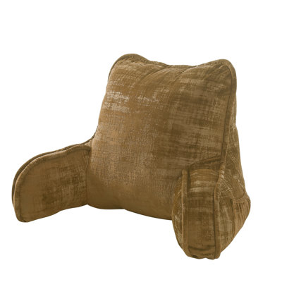 Textured Velvet Bedrest Pillow Cover & Insert