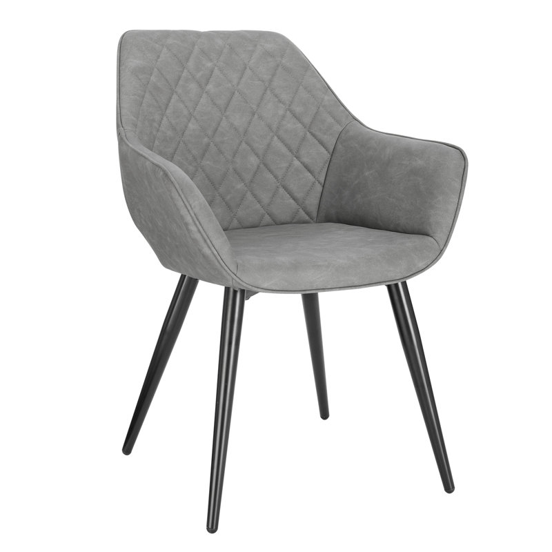 Wetumka Upholstered Chair, Grey