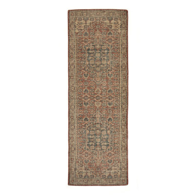 Prato Hand Knotted Area Rug in Brown