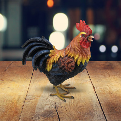7.5"H Rooster Figurine