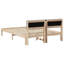 Solid Wood Bed Frame-436220296