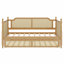 Minimalist Rattan Daybed with Trundle-428265166