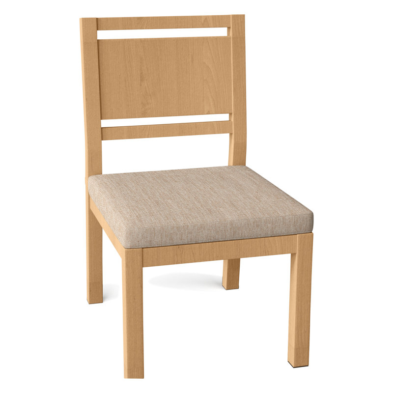 Chaise d'appoint en teck Avondale - teck naturel, Pas de soudure, Toile sable, Teck Avondale # 4 teck naturel