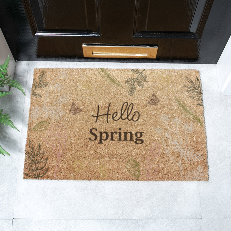 Non-Slip Outdoor Doormat, 40cm W x 60cm L