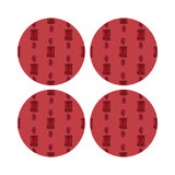 Vegan Leather Round Placemats