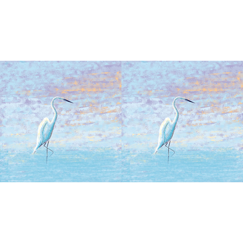 Housse de coussin d'extérieur à imprimé plage, 16 po x 16 po