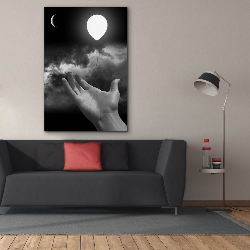 «Serenity» par Elo Marc, art mural sur toile, H 60 po x l 40 po x P 1,5 po