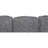Tierra Verde 48"L Roman Stone Recycled Rubber Garden Border Kit, Grey, 2-Pack