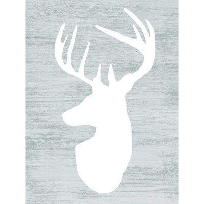 Cerf blanc - impression sur toile tendue
