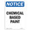 Panneau de peinture chimique