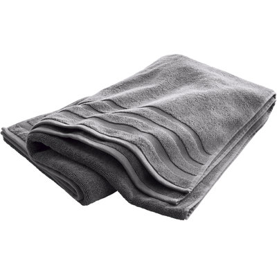 Bath Linens Bath Sheet with Terry Weave