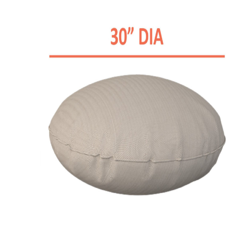 Slipcover, Beige Polyester, 76.2cm H x 76.2cm W x 12.7cm D