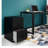 18 Deep 2-Drawer File Cabinet, Metal Imported Two drawer vertical file cabinet, Black