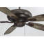 Ventilateur de plafond standard à 5 pales de 68 po avec chaînette Wyman-701883532