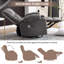 Fauteuil inclinable manuel pivotant avec chaleur et vibrations Oates-510170631