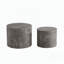 Ensemble de 2 tables basses rondes en bois Nesting-129021366