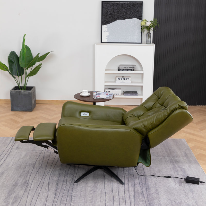 Fauteuil inclinable à oreilles Harrington, Vert olive