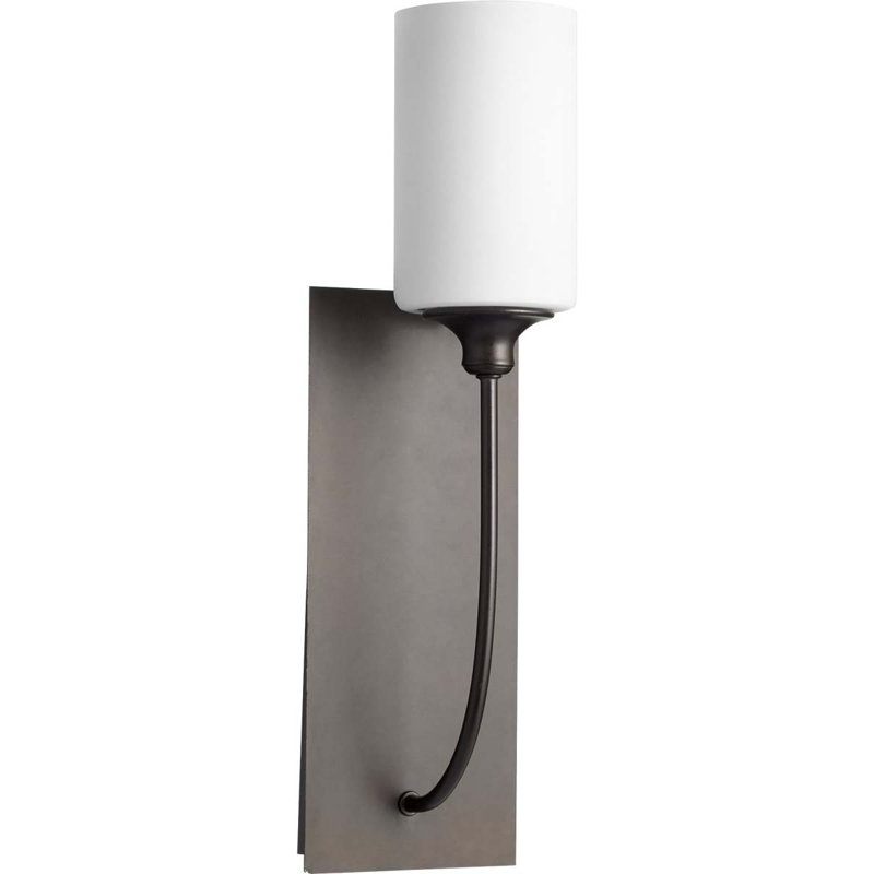 Luminaire de grange 1 lumière Brylan, Bronze huilé
