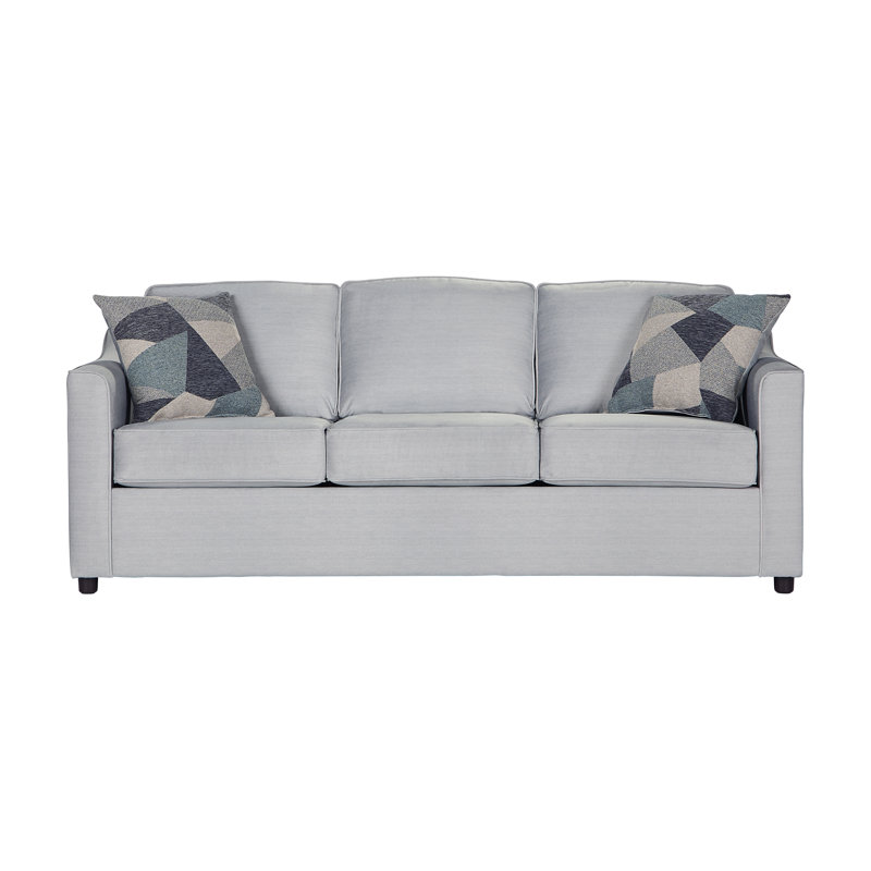 Canapé de 81 po avec coussins Terrazzo, Gris